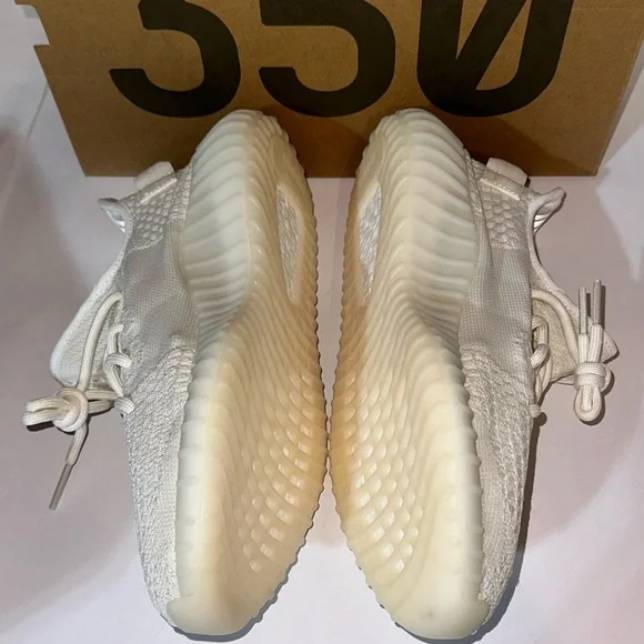 Adidas Yeezy Boost 350 V2 Pure White - BONE Sneakers BRAND NEW - Picture 6 of 7